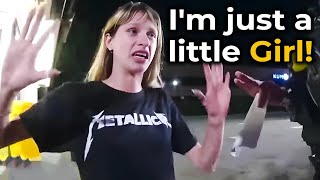 When Dumb Karens Try To Attack Cops
