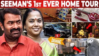 "சொந்த வீடு இல்லாம அசிங்கப்பட்டேன்😢" கலங்கிய Seeman & Kayalvizhi | Home Tour | Naam Tamilar | NTK