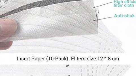 Beuya PM2.5 Replaceable Filters Paper with Activated Carbon, 5 Ply Anti Haze/Anti Dust Filter