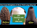 Permanant Hair Straightening at Home| only natural ingredients |Long shiny Thick Hair |Mini&More