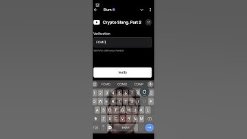Crypto Slang. Part 2 Blum video code today 1 November | blum YouTube video code today #blum #shorts