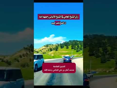 رأي الشيخ محمد أمان في الشيخ الألباني رحمهما الله . الشيخ العلامة محمد أمان بن علي الجامي رحمه الله