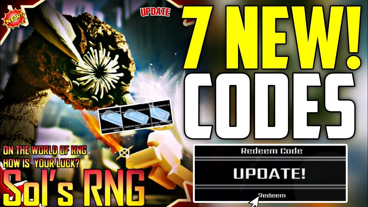 ⚠️BOSS RAID BETA 1⚡[CODE]⚠️ SOLS RNG REDEEM CODES 2025 - ROBLOX SOLS ...
