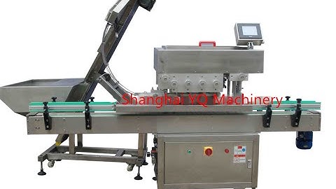 Automatic cap screwing machines high speed capper plastic bottles screw capping machines plant