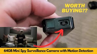 64GB Mini Spy Camera with Motion Detection | Worth Buying? screenshot 2