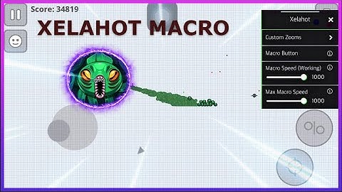 IOS MACRO NO JAILBREAK 🥵😱/ AGAR.IO MOBILE