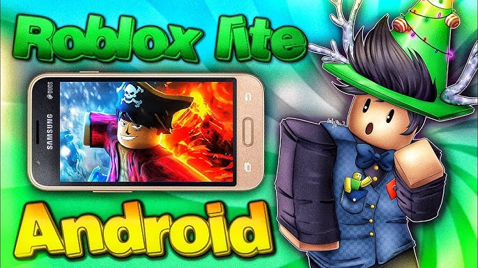 ROBLOX LITE APK PARA ANDROID✓JOGAR SEM TRAVAR EM CELULAR FRACO😱 