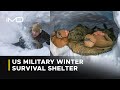 What do airmen do to survive if theyre lost in the extreme arctic winter