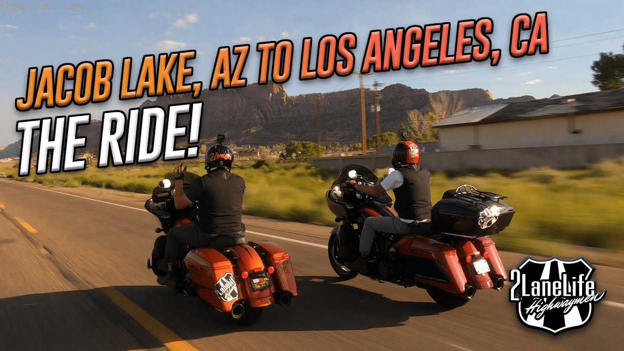Homebound from Jacob Lake, Arizona | THE RIDE | 500 Mile Day | Harley Trip | 2LaneLife | 4K