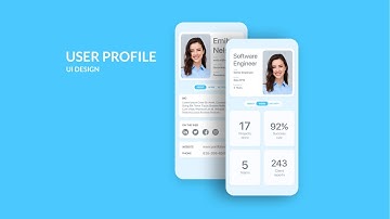 Flutter Profile Page UI | Profile Page Flutter