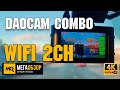 Daocam Combo wifi 2ch обзор. Двухканальный сигнатурный видеорегистратор