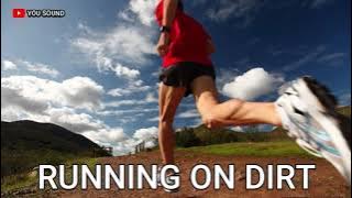 RUNNING ON DIRT SOUND suara berlari di jalan bebatuan kerikil