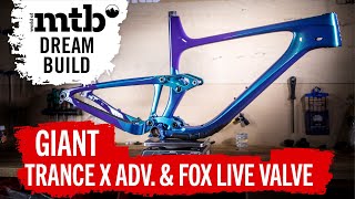 Dreambuild Giant Trance X Advanced Pro O I Fox Live Valve Suspension I Trail Bike