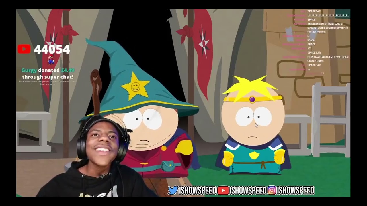 IShowSpeed Plays South Park  The Stick Of Truth FULL GAMEPLAY
