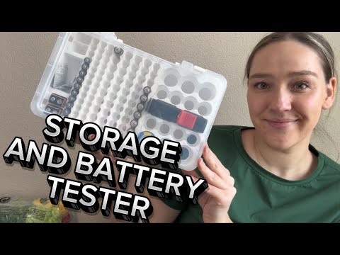 Shop Deals On Battery Organizer With Tester