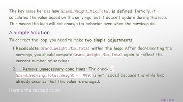 Solving the While Loop Issue in Your Python Program