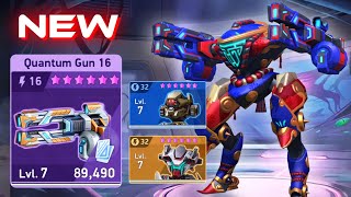 NEW WEAPON Quantum Gun 16 with Panther Redox Guardian - Mech Arena