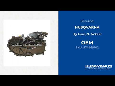 574569102 Husqvarna Hg Trans Zt-3400 Rt OEM | Husqvarna Parts