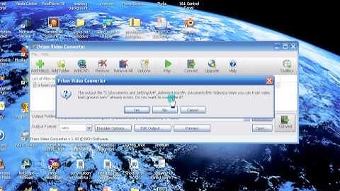How to use Prism video converter