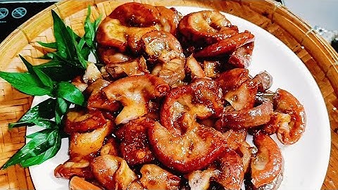 Phèo Non Khìa Nước Dừa -Bí Quyết Ướp Ruột Heo Khìa Thơm Ngon Màu Đẹp 