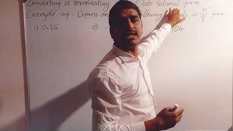 08 TS RATIONAL NUMBERS: EXAMPLE-09