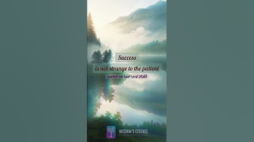 Success is not strange to the patient    #shorts