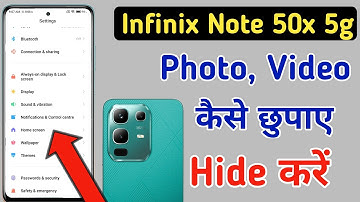 Infinix note 50x me photo aur video hide kaise kare | how to hide photos and videos Infinix note 50x