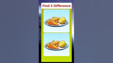 This Puzzle Will Trick Your Brain! Can You Find the 3 Differences?🥸🔥 #findthedifferences #quiz