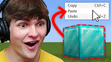 Minecraft, But You Can Copy And Paste...