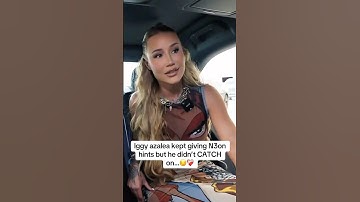 Iggy azalea kept giving N3on hints but he didn