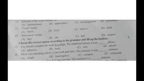 10th class English paper Gujranwala board Objective group 2 2023|| 10th English paper grw objective