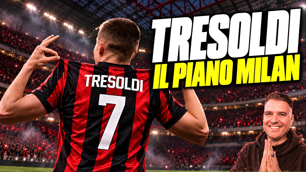 Copertina del video YouTube: TRESOLDI: IL MILAN È PRONTO A PAGARE 50 MILIONI? SON TROPPI ?