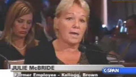 Julie McBride testimony
