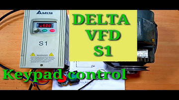 DELTA VFD S1 KEYPAD CONTROL