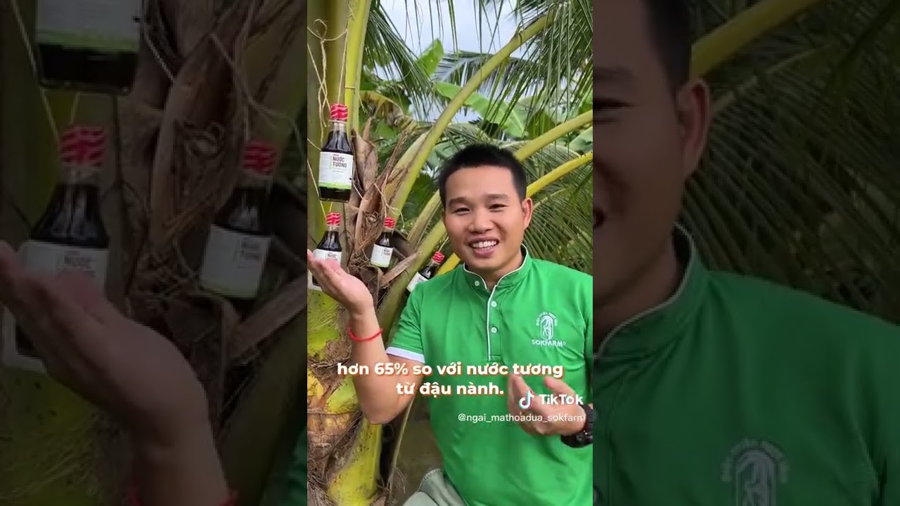 NƯỚC TƯƠNG MẬT HOA DỪA ĐẦU TIÊN TẠI VIỆT NAM | NƯỚC TƯƠNG MẬT HOA DỪA | MẬT HOA DỪA SOKFARM
