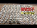 【Chinese Dumplings】野菜地软饺子，搭配韭菜豆腐，比肉还好吃- How to make dumplings？ All skills included