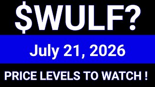WULF Stock (TeraWulf Inc.) WULF Stock Technical Analysis | July 21, 2026