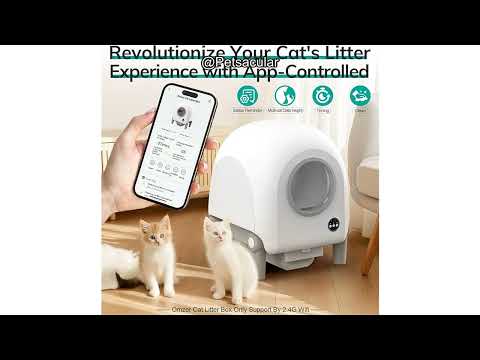 Omzer 100L Self-Cleaning Cat Litter Box Review: Worth the Investment for Multiple Cats?