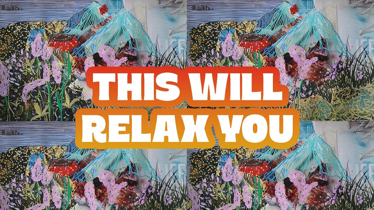 Getting Lost in a Meditative Collage Practice | Chill Art Studio Vibes