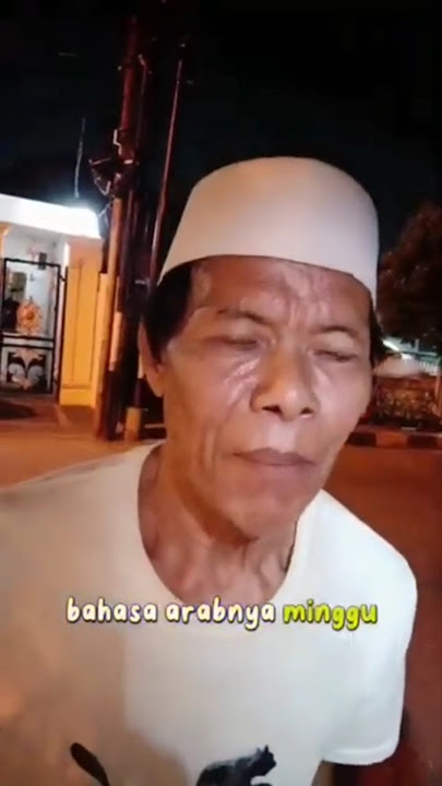 Belajar Bahasa Arab #dj #dagelan #comedy
