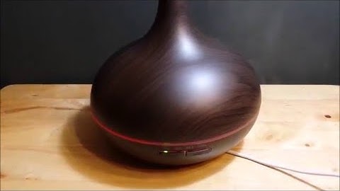 NexGadget Wood Grain 300ml Essential Oil Diffuser