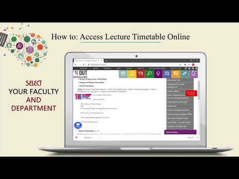 How to Access Lecture Timetable Online?