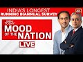 Rajdeep Sardesai &amp; Rahul Kanwal LIVE | Mood Of The Nation LIVE | Lok Sabha 2024 | India Today LIVE