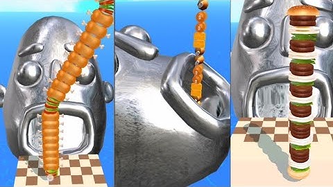 Sandwich Runner Walkthrough All Gameplay Android and IOS level Max #gaming #sandwichrunner #gameplay