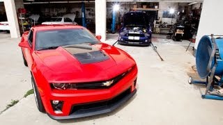 2013 Shelby GT500 vs 2013 Camaro ZL1 | Dyno Comparison Test | Edmunds.com