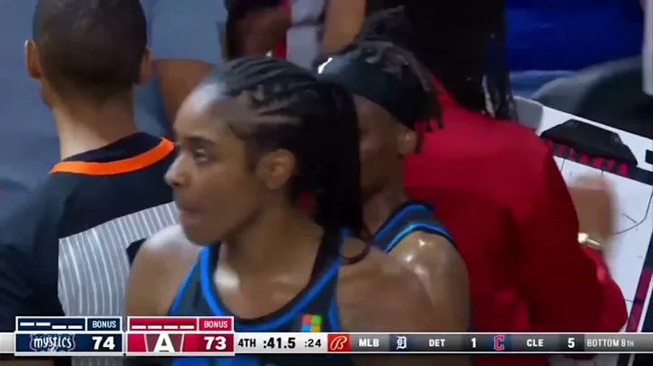 Last minute of Washington Mystics vs Atlanta Dream - DayDayNews