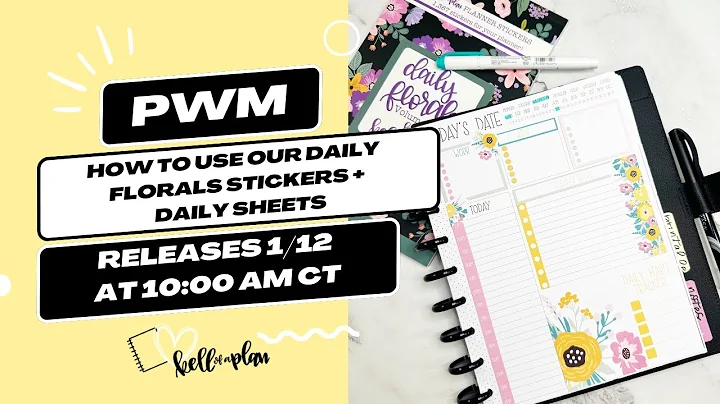 How to Use Our Daily Sheets + Daily Florals Volume Two - DayDayNews