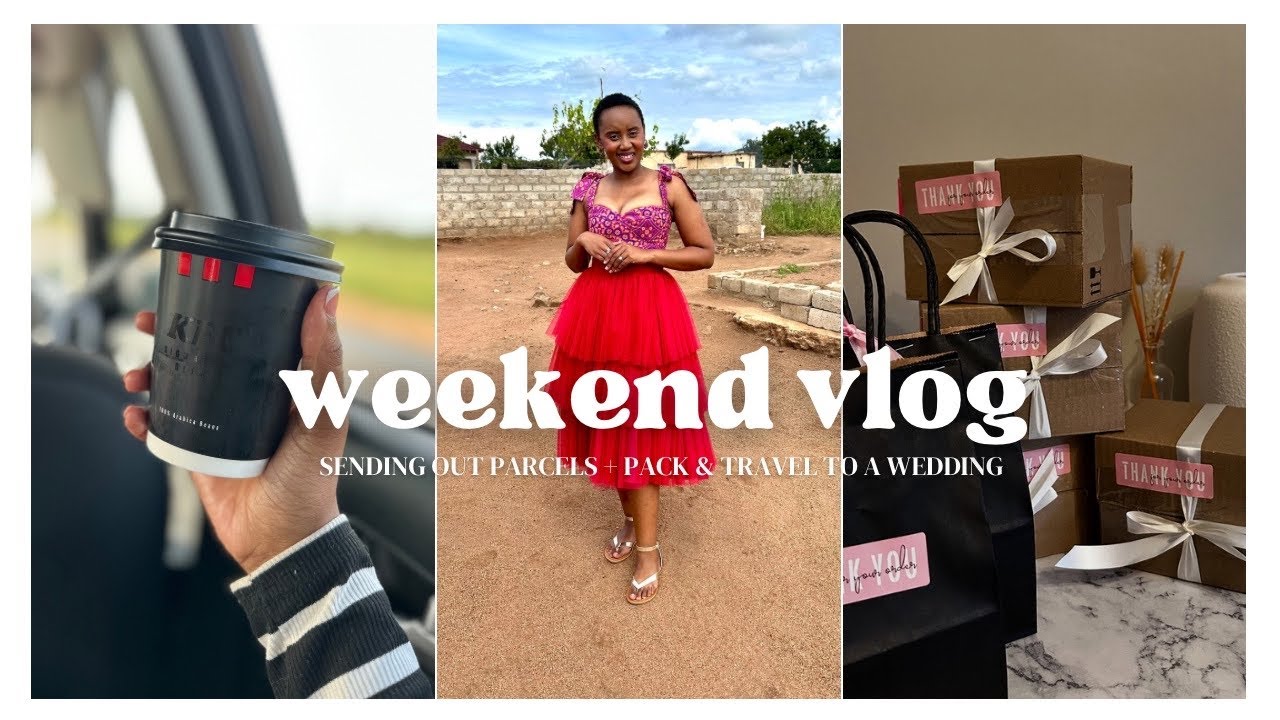 WEEKEND VLOG: Let's Pack and Go To A Wedding In Limpopo 🐮🎉