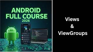 (405) Views & ViewGroups in Android Explained | Android UI Basics | Complete Android Course
