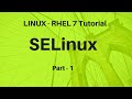 Linux in Hindi - RHEL 7 SELinux Part 1 - Seven Layer Technologies Lucknow